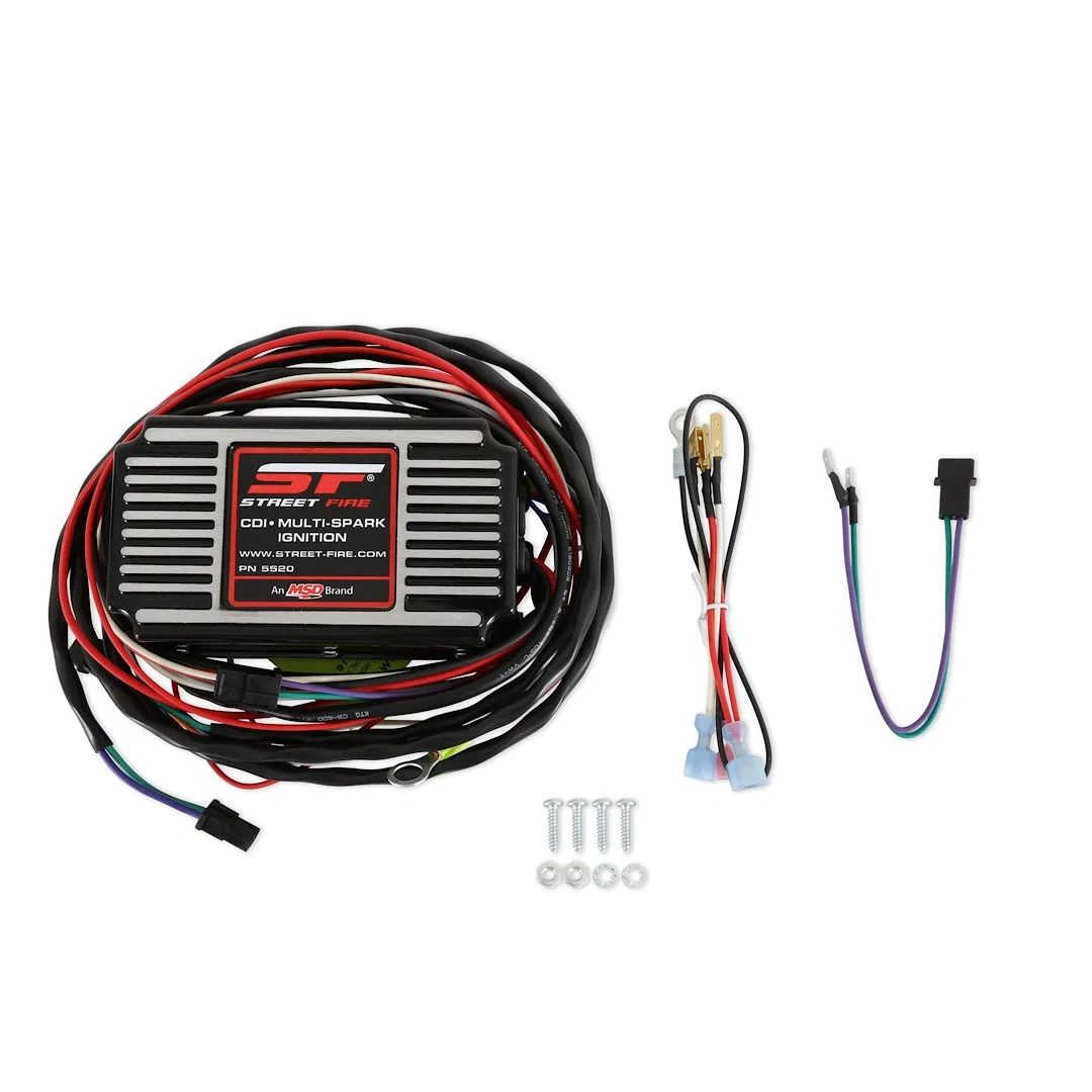5520 – MSD CO. Ignition Control Module, Street Use Digital 0-15000 RPM With Adjustable Rev Limiter Multiple Spark Dis...